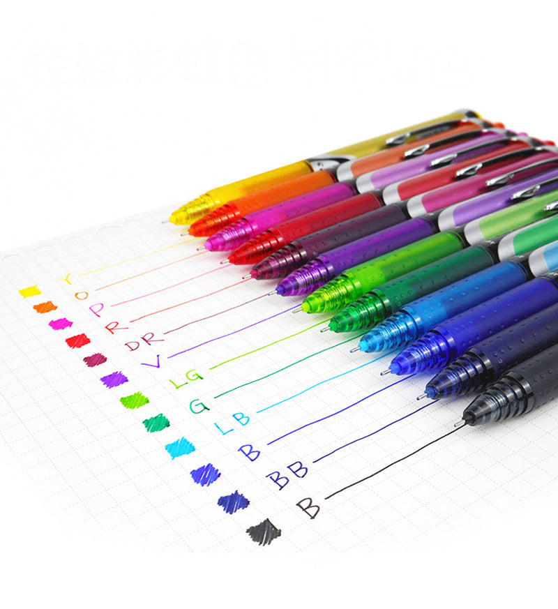 PILOT Precise V5 RT Premium Rolling Ball Pen & Refill [6 / 12 Refills Pack] - 0.5mm Ballpoint Pen