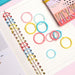 Pastel Color Binding Ring Set 15 / 20 mm, Binder Ring