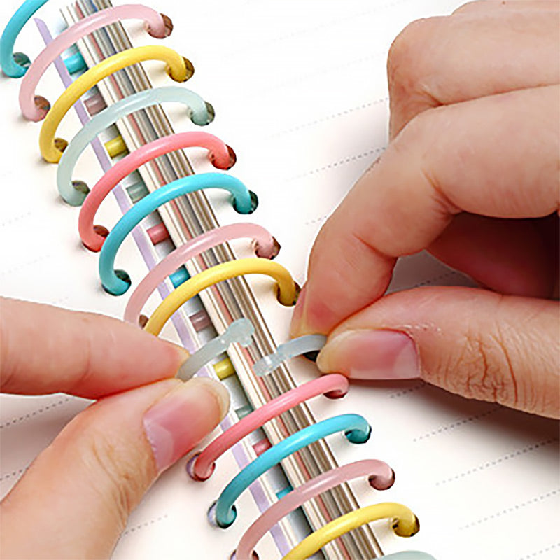 Pastel Color Binding Ring Set 15 / 20 mm, Binder Ring