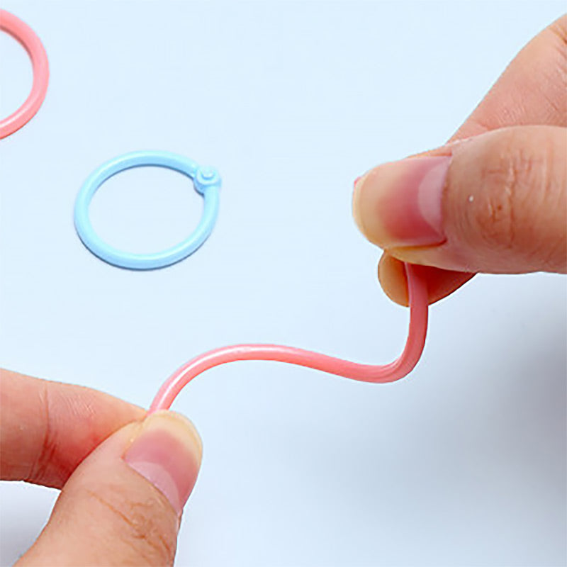 Pastel Color Binding Ring Set 15 / 20 mm, Binder Ring