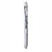 Rough Gray Pentel EnerGel Infree 0.5mm retractable gel pen with a transparent barrel, chrome clip and textured grip