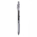 Black Pentel EnerGel Infree 0.5mm retractable gel pen with a transparent barrel, chrome clip and textured grip
