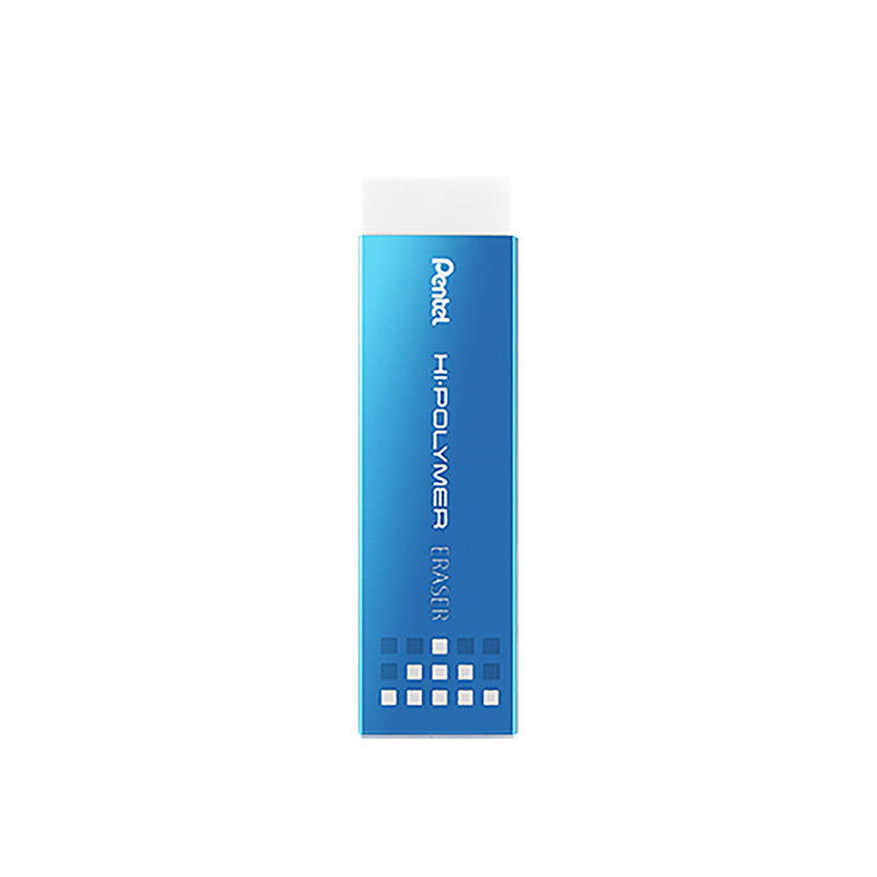 Pentel HI-POLYMER Slim Precision Eraser [Single / Set of 7] Blue