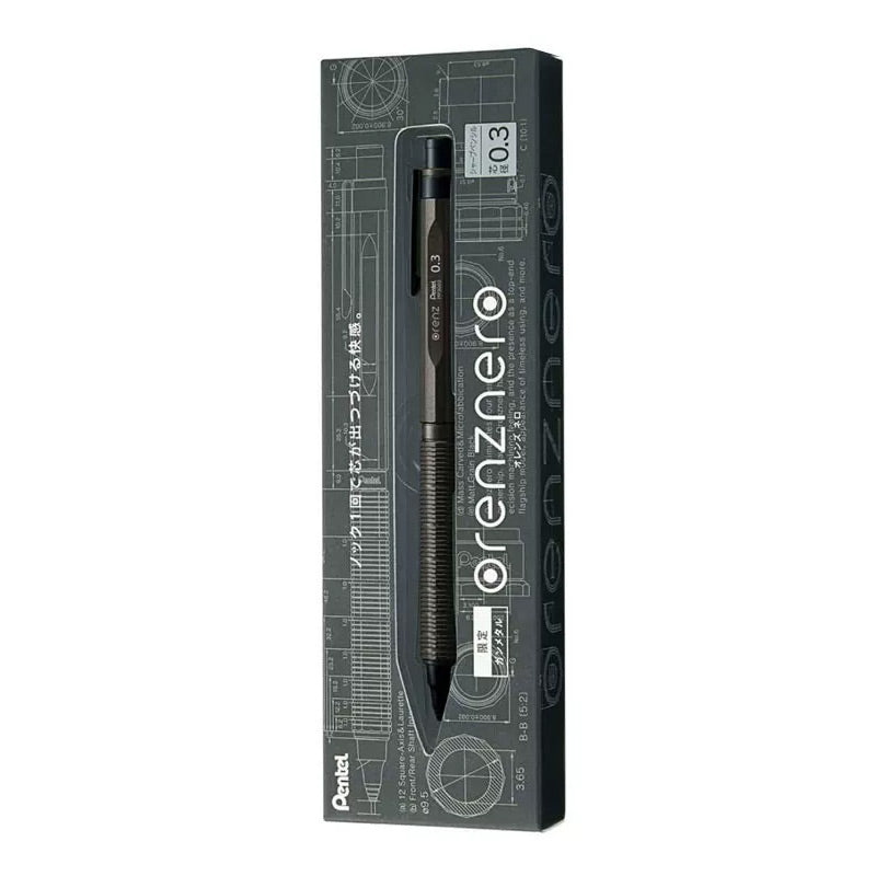 Pentel Orenz Nero Mechanical Drafting Pencil & Refill (0.2 / 0.3 / 0.5mm) 0.3mm / Mechanical Pencil