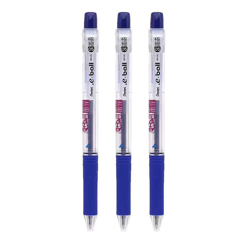 Pentel e-ball 0.5mm Ball Pen 1/3 Pcs Set