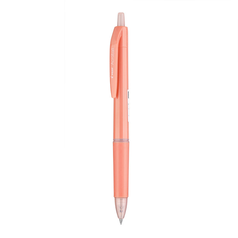 Pilot Acroball Kugelschreiber – 12er Pack, Weiß Mit Lila Akzenten, 0,7 Mm