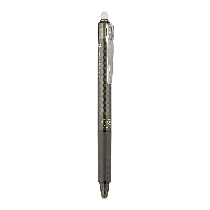 Pilot FriXion Ball Knock Erasable Gel Pen / Refill 0.5mm 10 Colors Black (Checkered pattern)