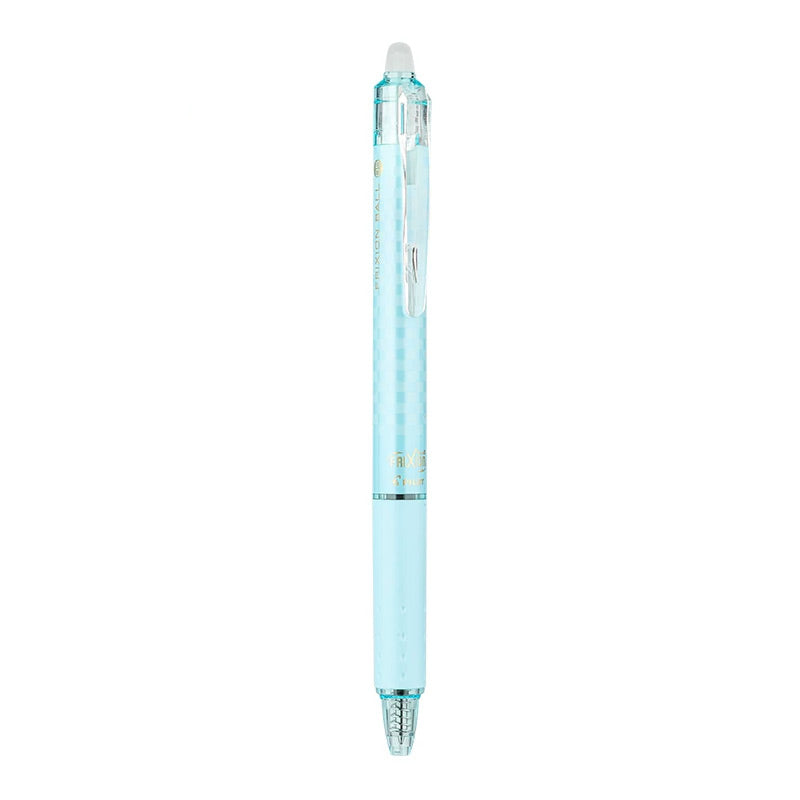 Pilot FriXion Ball Knock Erasable Gel Pen / Refill 0.5mm 10 Colors Sky Blue (Checkered pattern)