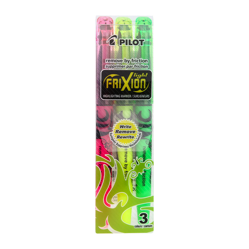 Pilot FriXion Light /Light Soft Color Erasable Highlighter 3 / 6 Colors Set