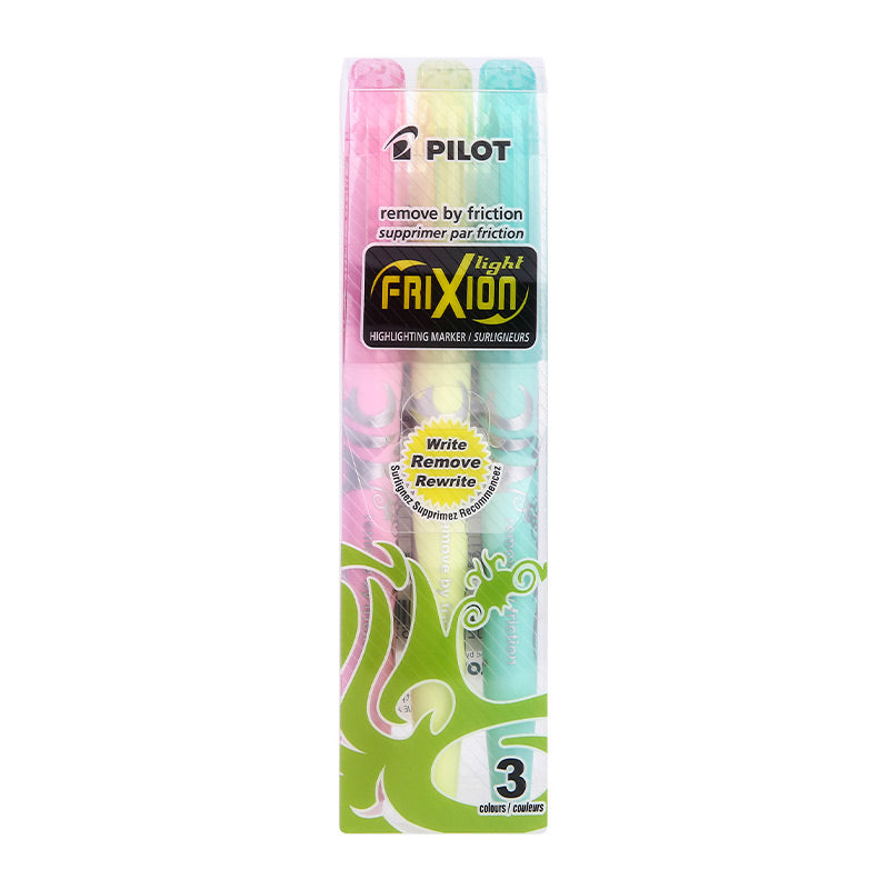 Pilot FriXion Light /Light Soft Color Erasable Highlighter 3 / 6 Colors Set