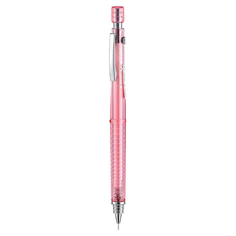 PILOT S3 Drafting Mechanical Pencil 0.3 / 0.4 / 0.5 / 0.7mm, Transparent Coral Pink / 0.3mm