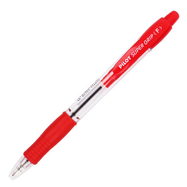 Pilot Super Grip F Retractable Ballpoint Pen 0.7mm / Set, Red / 1 Pcs