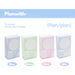 Blue, green, pink and mix index card boxes lined up side by side to show the four colour options