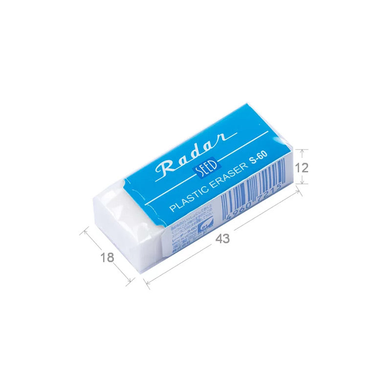 SEED Radar Plastic Eraser  [3-Pack]