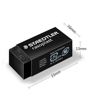 STAEDTLER rasoplast Eraser B20 / Black