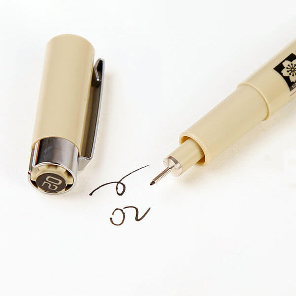 Sakura Pigma Micron Ultra-fine Black Ink Pen / Set, 02 - 0.3mm