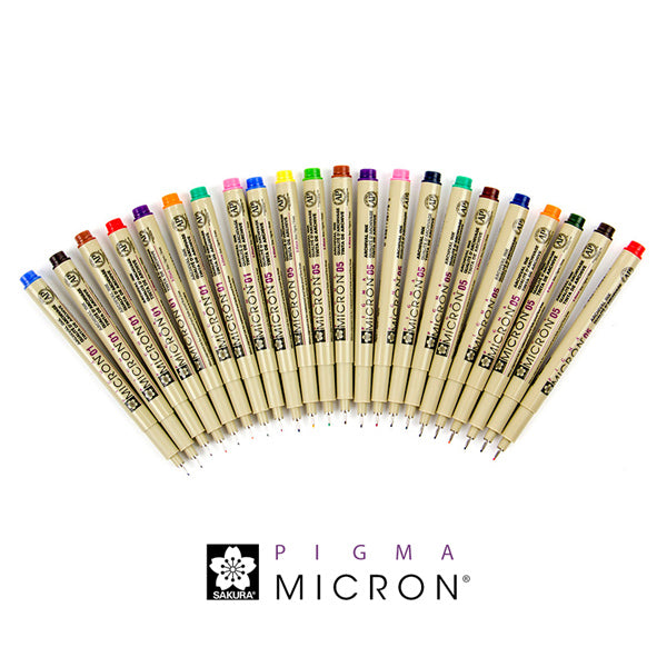 Sakura Pigma Micron Ultra-fine Colored Pen — A Lot Mall