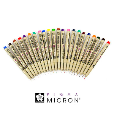 Sakura Pigma Micron Ultra-fine Colored Pen, 003 (0.15mm) / Sepia, Marker