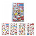 Sanrio Top Characters Clear Stickers 120 Pcs Set, Hello Kitty