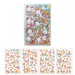 Sanrio Top Characters Clear Stickers 120 Pcs Set, Pochacco