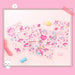 Sanrio Top Characters Clear Stickers 120 Pcs Set