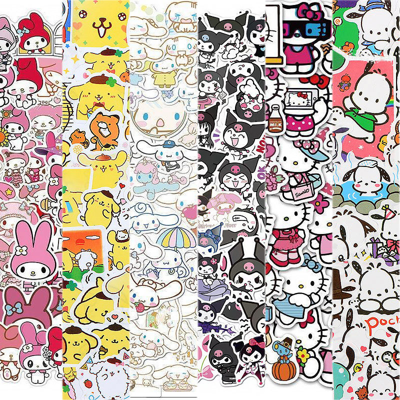 Sanrio Character Posters Set of 9 - Hello Kitty Kawaii Art Girls Room Decor