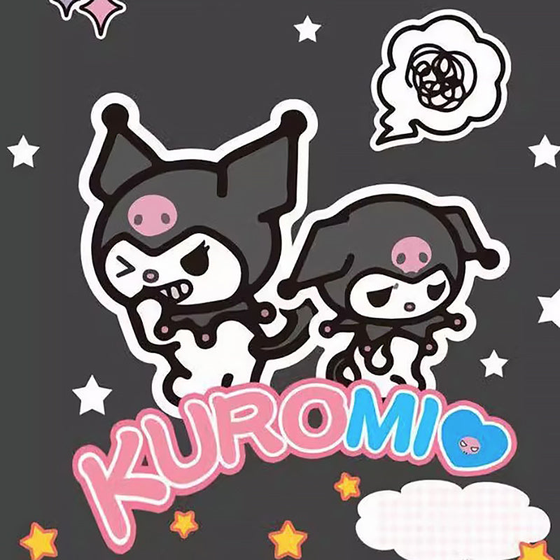 Sanrio Characters Ring Note Sticker Pack Kuromi