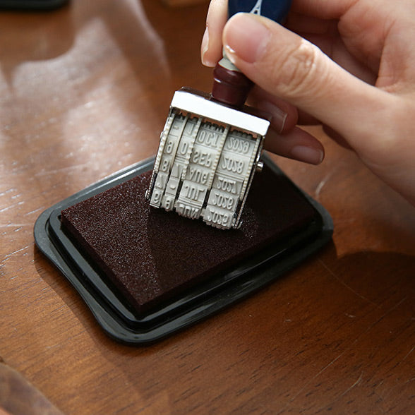 Rubber Date Stamp, Stamp
