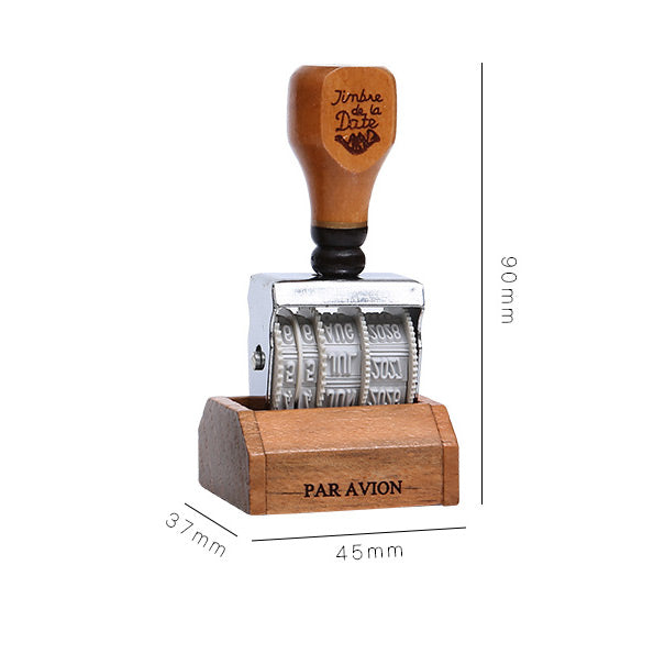 Rubber Date Stamp, Stamp