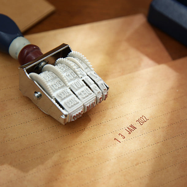Rubber Date Stamp, Stamp