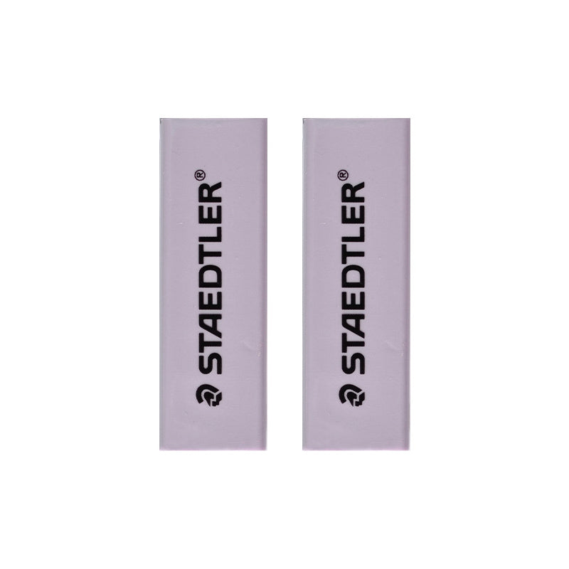STAEDTLER Pastel Eraser with Sliding Sleeves 525 PS1-S, Eraser Refill (Purple x 2 Pcs)