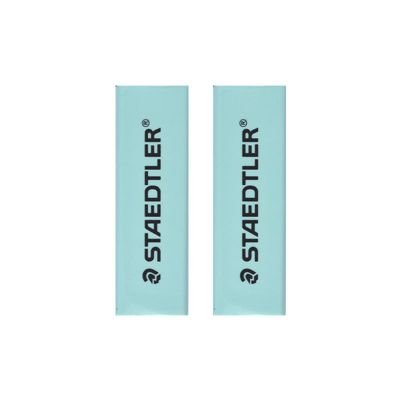 STAEDTLER Pastel Eraser with Sliding Sleeves 525 PS1-S, Eraser Refill (Blue x 2 Pcs)