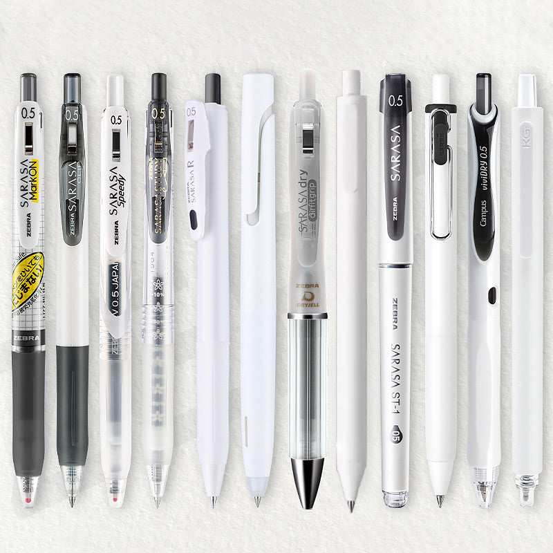 The Best Gel Pen Brand Pack ZEBRA PILOT uni-ball Pentel