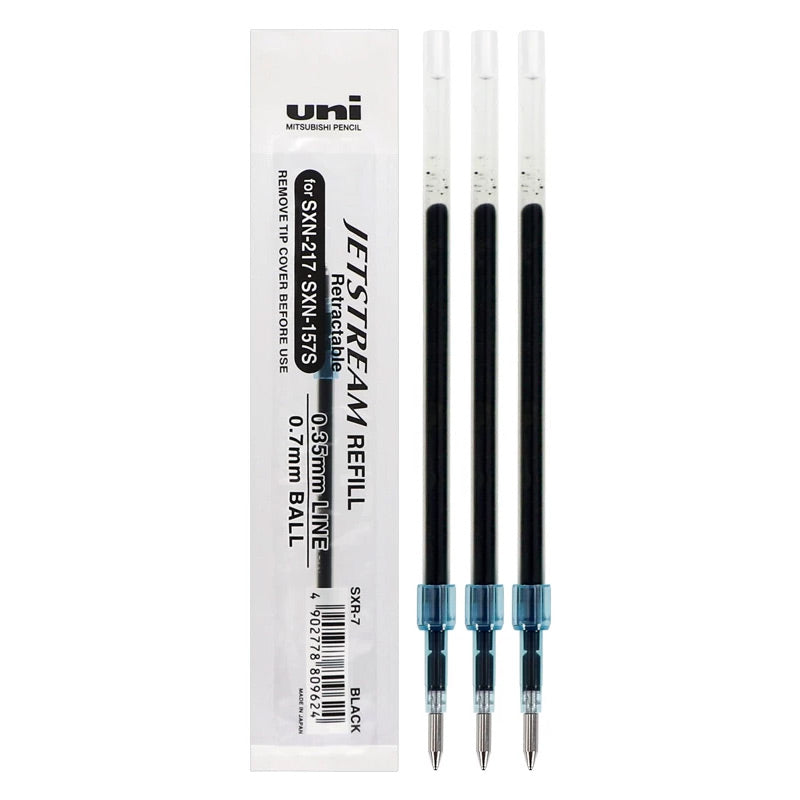 Uni Jetstream Alpha Gel Grip Ballpoint Pen / Refill 0.7mm