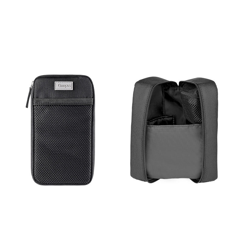 KOKUYO Campus Large Standing Pencil Case, Black