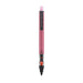 Pink Uni Kuru Toga 0.5 mm pencil (M5-452) with black uni KURU TOGA clip and clear orange engine grip.