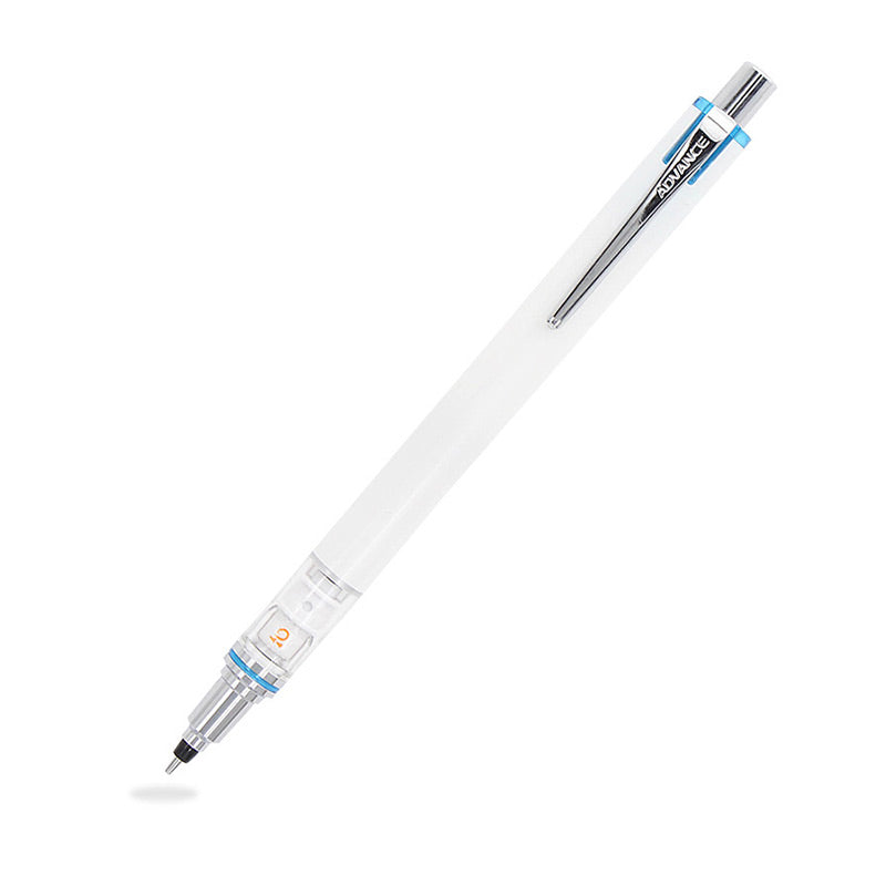 Uni Kuru Toga Advance Mechanical Pencil (0.3 / 0.5 / 0.7mm) White / 0.5mm