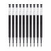 Box of CJK-0.5 black 0.5mm gel pen refills, 10 pieces, made for the C-JJ20 retractable pen