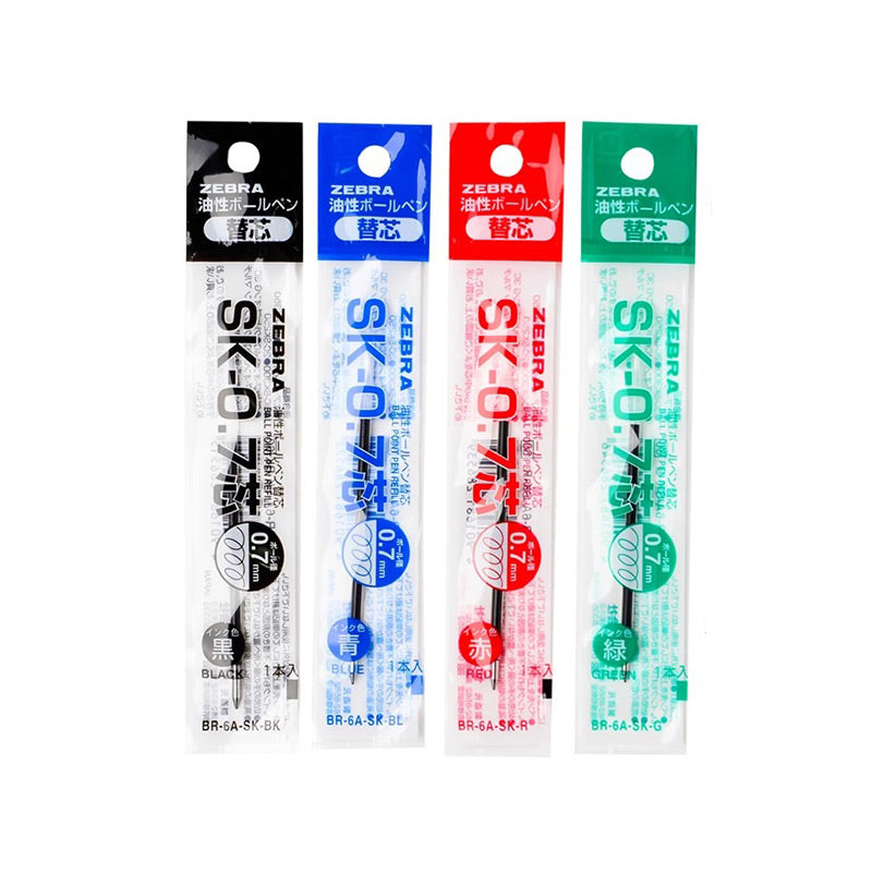 ZEBRA Clip-on multi 5 in 1 Ballpoint Pen and Pencil, Refill