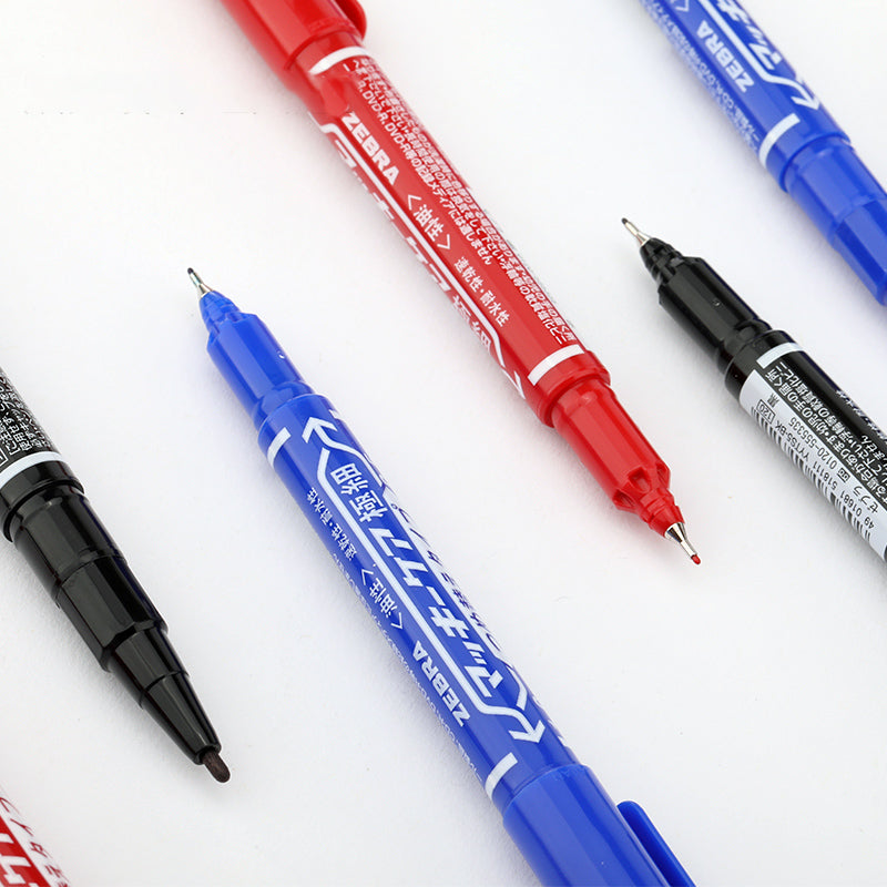Zebra Metallic Brush Pen Deep Blue