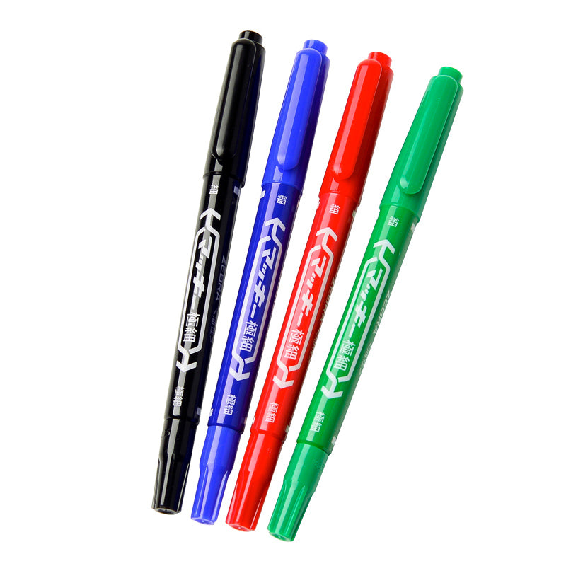 Zebra Mckee Double-Sided Extra Fine Permanent Refillable Marker / Pack — A  Lot Mall