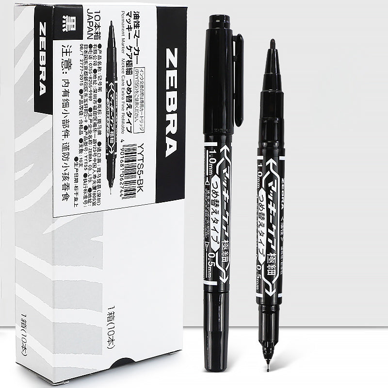 Super Black Fineliner Permanent Ink Pen Sets by Creative Mark