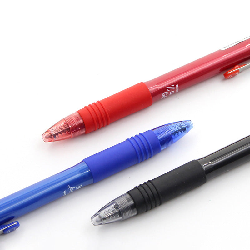 Zebra Pen Z-Grip Retractable Ballpoint Pen 0.5mm 3 Pcs Pack