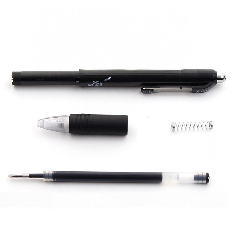 Zebra Pen Z-Grip Retractable Ballpoint Pen 0.5mm 3 Pcs Pack