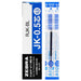 Zebra Sarasa Clip 3C 0.5mm 3 in 1 Gel Pen, Blue Refill x 10