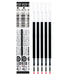 Zebra Sarasa Clip 3C 0.5mm 3 in 1 Gel Pen, Black Refill x 5