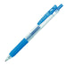 Zebra Sarasa Clip Retractable Gel Ink Pen 0.5mm 20 Colors, Pale Blue