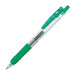 Zebra Sarasa Clip Retractable Gel Ink Pen 0.5mm 20 Colors, Green