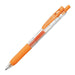 Zebra Sarasa Clip Retractable Gel Ink Pen 0.5mm 20 Colors, Orange