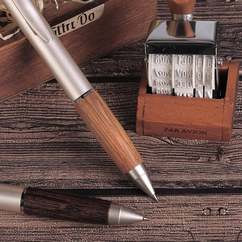 uni Pure Malt Oak Wood Grip Gel Pen 0.5mm Gel Pen